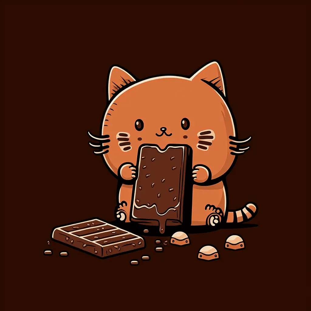Dürfen Katzen Schokolade essen? Die Vorstellung mag zwar süß sein, aber Katzen sollten auf keinen Fall Schokolade essen.